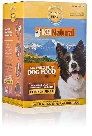 K9 Natural Chicken Feast Raw Freeze-Dried Dog Food