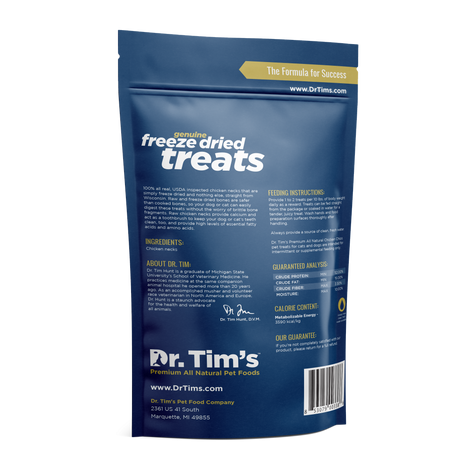 Dr. Tim's Freeze Dried Natural Chicken Chips Dog and Cat Treats