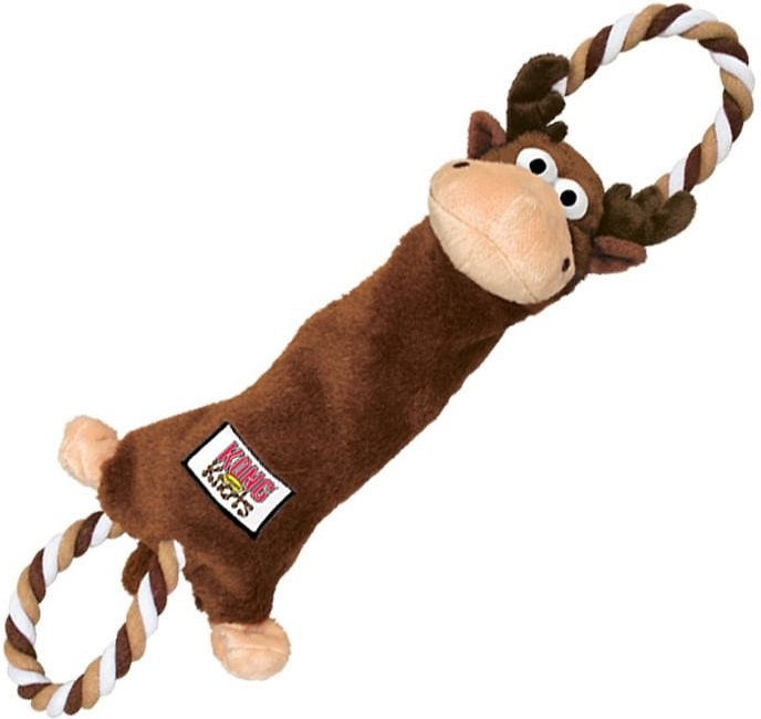 KONG Tuggerknots Moose Dog Toy