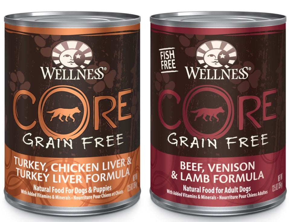 Wellness CORE Natural Adult Grain Free Best Sellers Variety Pack Canned Dog Food