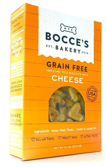 Bocce's Bakery Grain Free Cheese Dog Biscuits