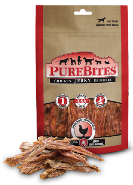 PureBites Chicken Jerky Dog Treats