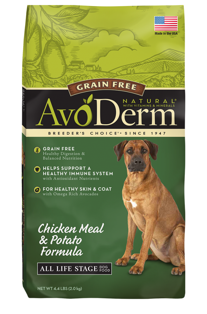 Avoderm Grain Free Chicken Meal and Potato Formula Dry Dog Food