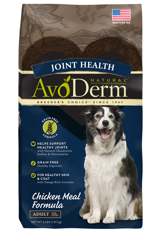 Avoderm Joint Health Adult Grain Free Chicken Meal Formula Dry Dog Food