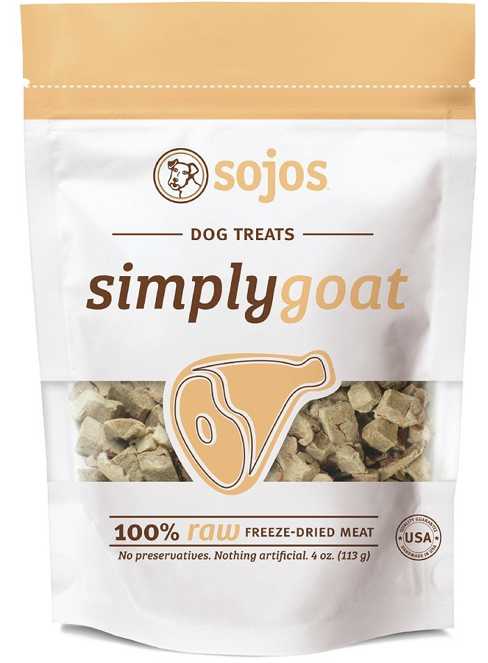 Sojos Simply Goat Freeze Dried Dog Treats