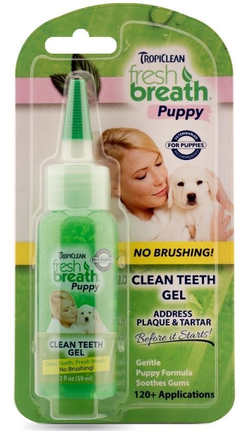 Tropiclean Fresh Breath Puppy Clean Teeth Gel