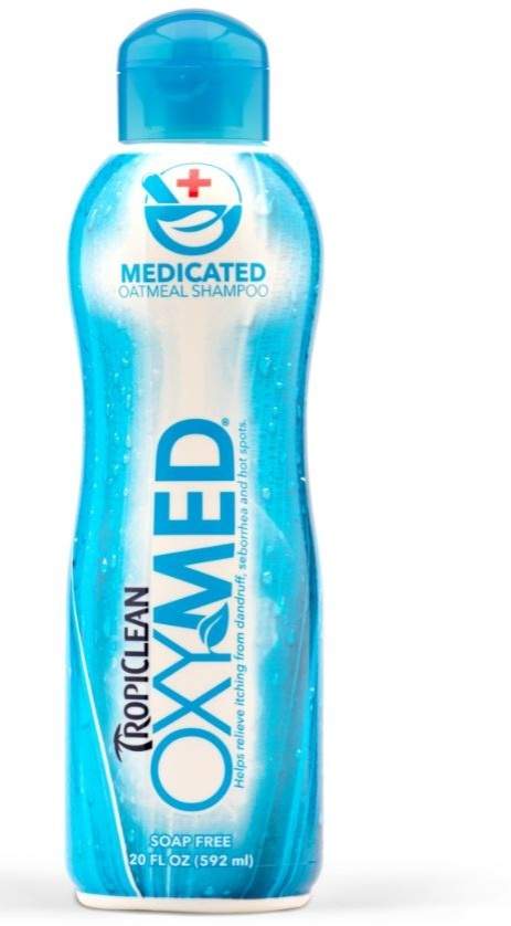 Tropiclean OXYMED Medicated Oatmeal Pet Shampoo