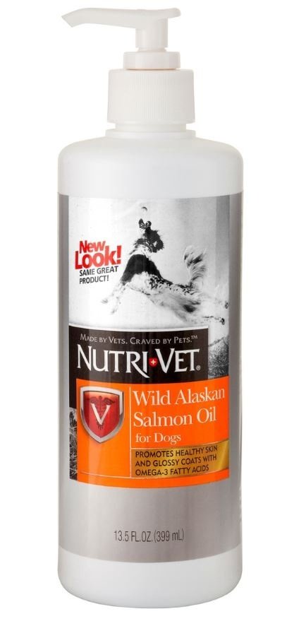 Nutri-Vet Wild Alaskan Salmon Oil for Dogs