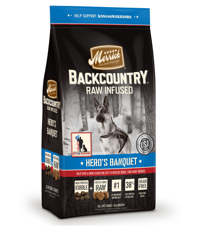 Merrick Backcountry Grain Free Hero's Banquet Dry Dog Food