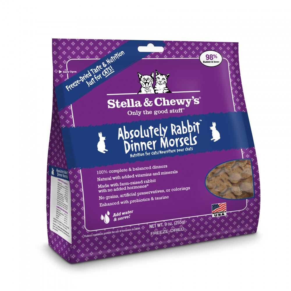 Stella & Chewy's Absolutely Rabbit Freeze Dried Cat Food