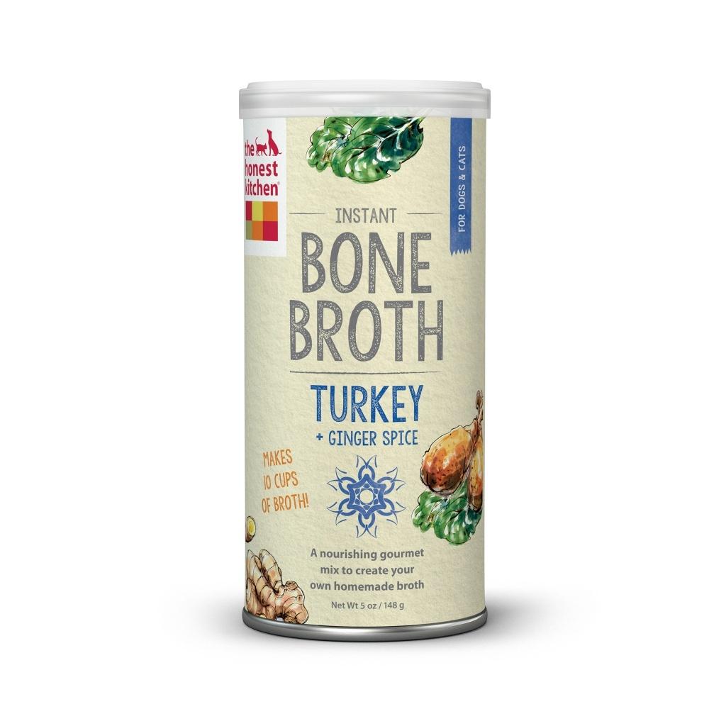 The Honest Kitchen BONE BROTH Turkey Bone Broth with Ginger