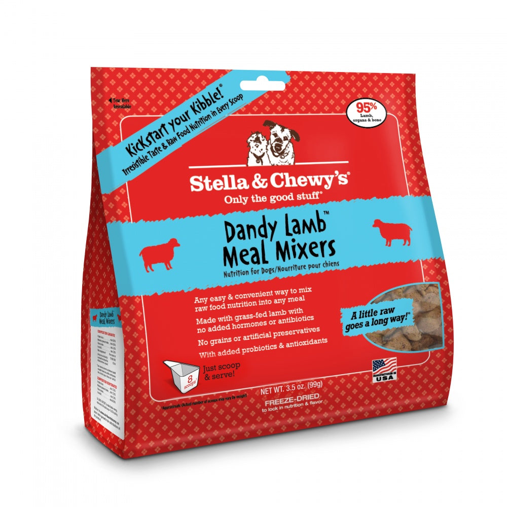 Stella & Chewy's  Freeze Dried Meal Mixers Stella's Dandy Lamb Formula for Dogs Food