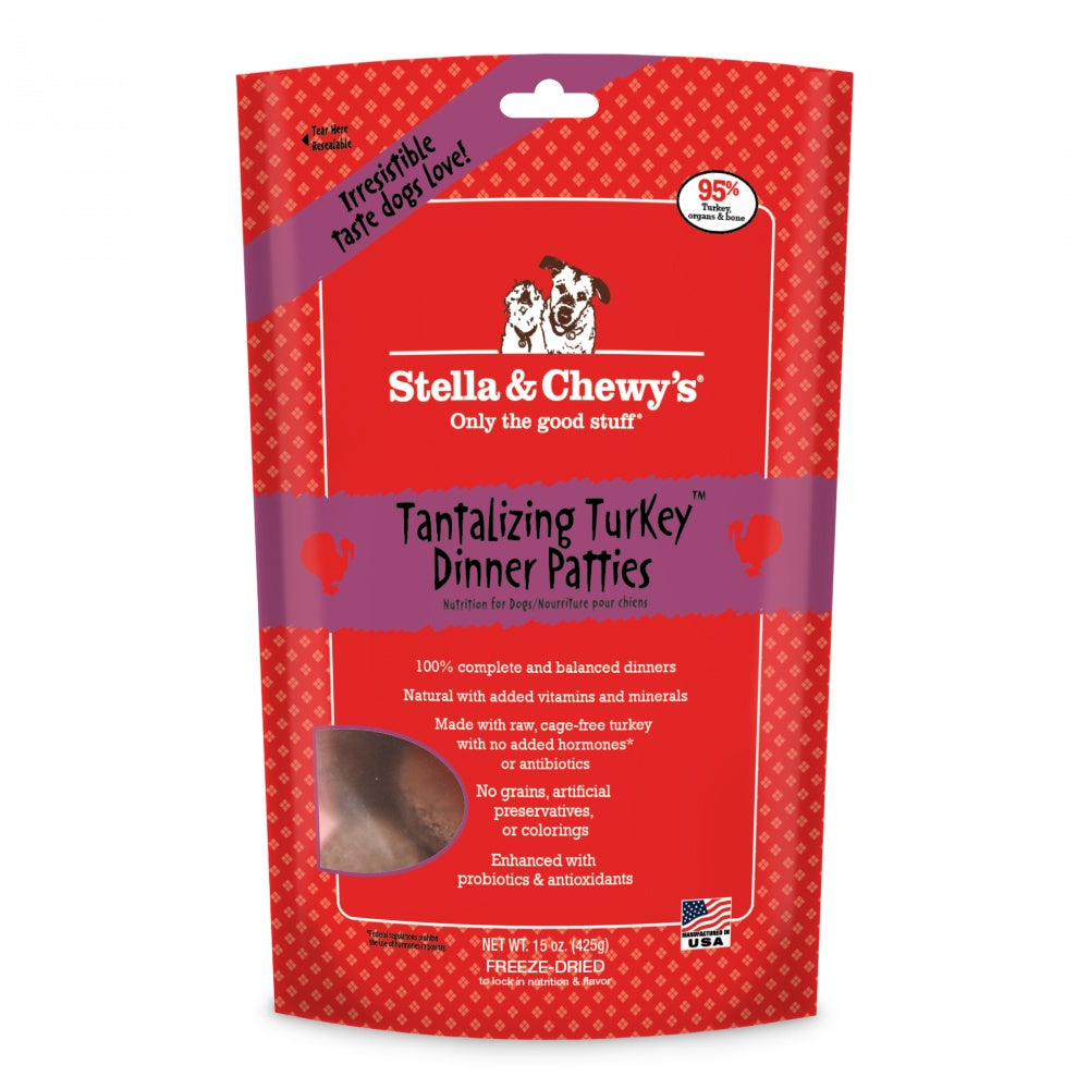 Stella & Chewy's Tantalizing Turkey Freeze Dried Dog Food