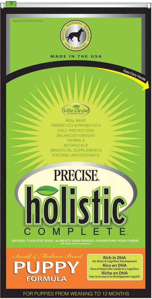 Precise Holistic Complete Small & Medium Breed Puppy Formula Dry Dog Food