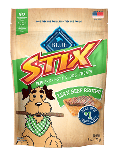 Blue Buffalo STIX Lean Beef Recipe Soft Dog Treats