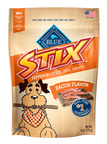 Blue Buffalo STIX Bacon Recipe Soft Dog Treats