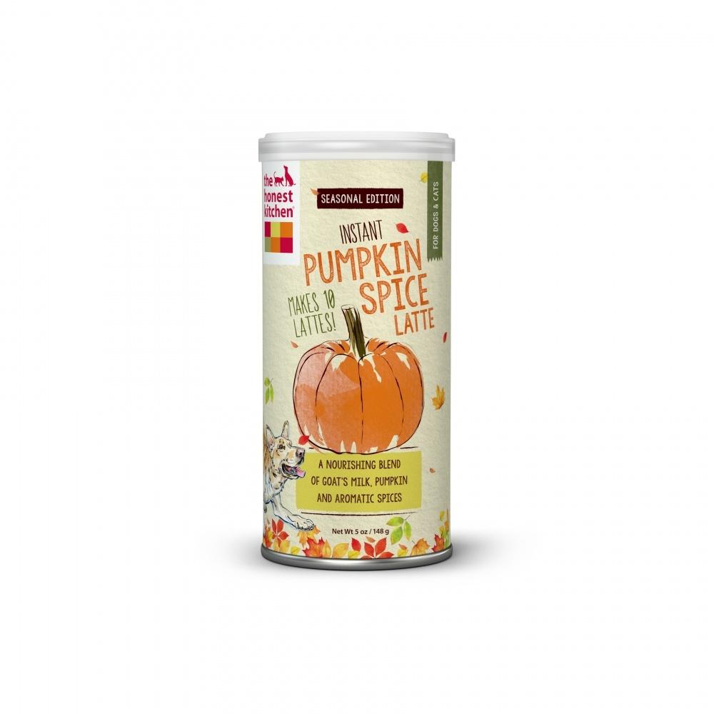 The Honest Kitchen Instant Pumpkin Spice Latte Holiday Treat for Cats and Dogs