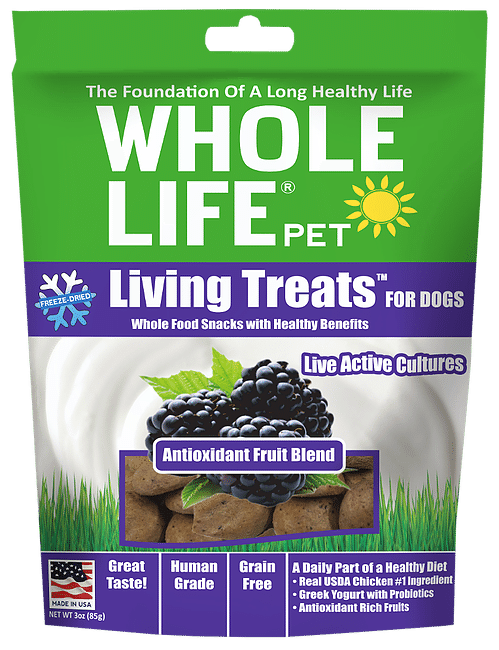 Whole Life Living Treats Grain Free Antioxidant Fruit Blend Freeze Dried Dog Treats